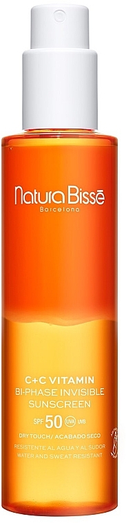 Two-Phase Sunscreen - Natura Bisse C+C Vitamin Bi-Phase Invisible Sunscreen SPF50 — photo N1