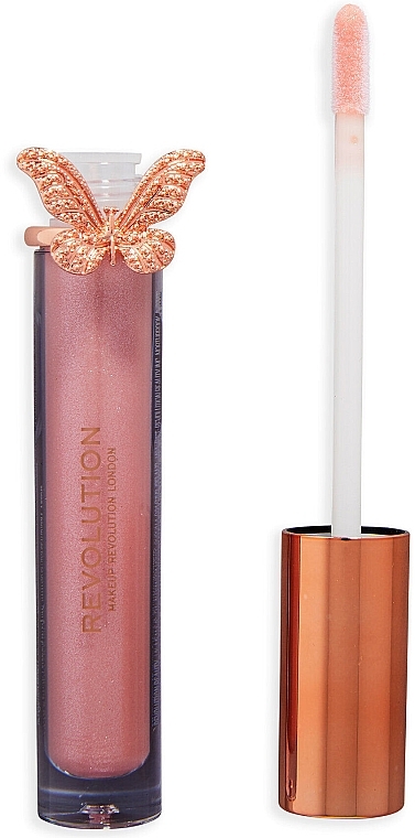 Lip Gloss - Makeup Revolution Butterfly Lip Gloss — photo N2