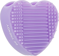 Heart-Shaped Silicone Makeup Brush Cleaner - MakeUp — photo N10