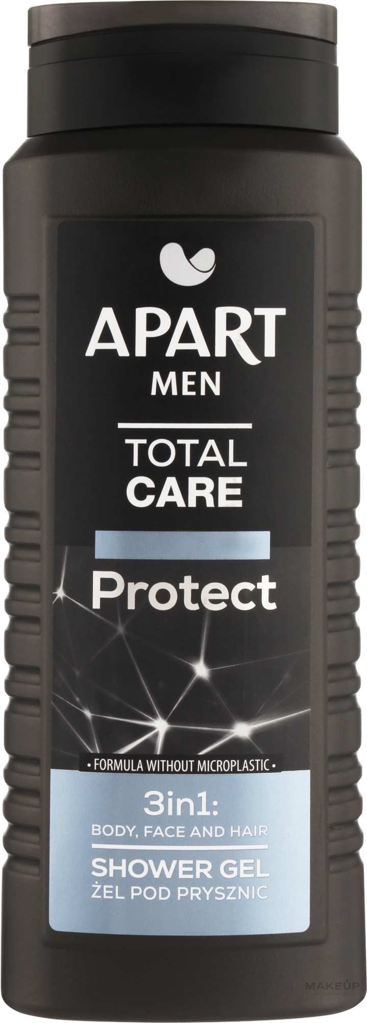 Men Shower Gel 3in1 - Apart Men Total Care Protect 3in1 Shower Gel — photo 500 ml