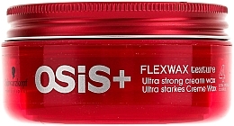 Fragrances, Perfumes, Cosmetics Ultra Strong Hold Hair Cream Wax - Schwarzkopf Professional Osis+ FlexWax