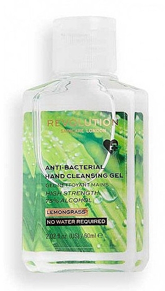 Hand Cleansing Gel "Lemongrass" - Revolution Skincare Lemongrass Anti-Bacterial Hand Cleansing Gel — photo N1