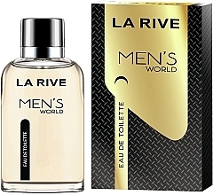 Fragrances, Perfumes, Cosmetics La Rive Men's World - Eau de Toilette (tester with cap)