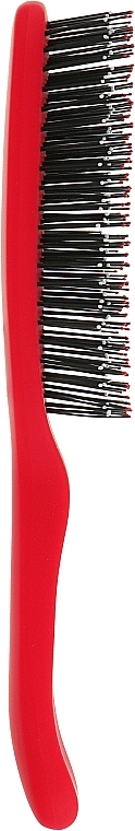 Hair Brush "Spider Soft", 9-row, matte, red - I Love My Hair — photo N9