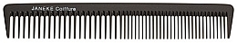 Comb, black - Janeke Polycarbonate Cutting Comb 814 — photo N1