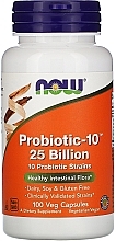 Probiotic-10, 25 Billion - Now Foods Probiotic-10, 25 Billion — photo N1