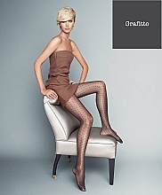 Women's Tights "Puntini" 20 Den, grafite - Veneziana — photo N1