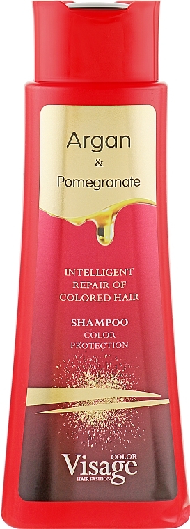 Colored Hair Shampoo - Visage Argan & Pomergranate Shampoo — photo N3