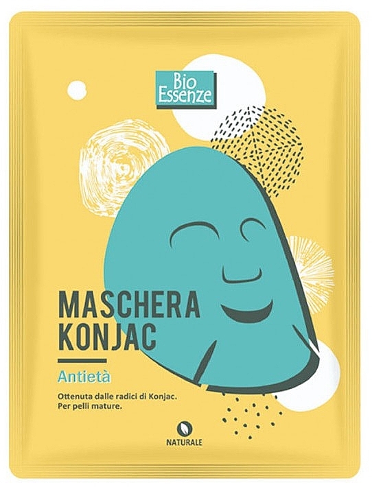 Anti-Aging Face Mask - Bio Essenze Konjac Anti-Aging Mask — photo N1