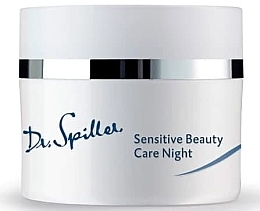 Fragrances, Perfumes, Cosmetics Night Cream for Sensitive Skin - Dr. Spiller Sensitive Beauty Care Night