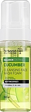 Fragrances, Perfumes, Cosmetics Cleansing Face Foam - Dr. Sante Cucumber Balance Control