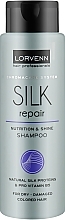 Dry, Damaged, Colored Hair Shampoo - Lorvenn Silk Repair Nutrition & Shine Shampoo — photo N1