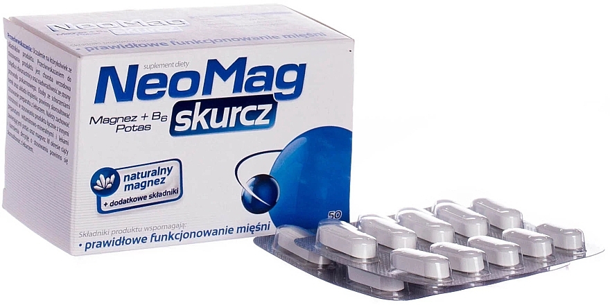 Dietary Supplement Tablets - Aflofarm NeoMag Skurcz — photo N2