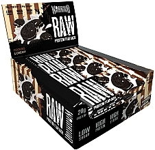 Fragrances, Perfumes, Cosmetics Protein Bar - Warrior Raw Protein Flapjack Cookies & Cream