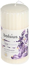 Fragrances, Perfumes, Cosmetics Scented Candle "Lavender, Chamomile and Amber", 120/58 mm - Bolsius True Moods Candle