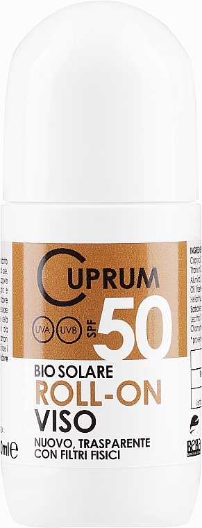 Sun Cream SPF50 - Beba Cuprum Roll-On SPF50 — photo N1