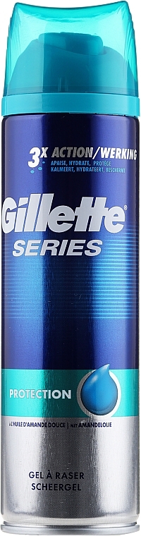 Shaving Gel "Protection" - Gillette Series Protection Shave Gel for Men — photo N2