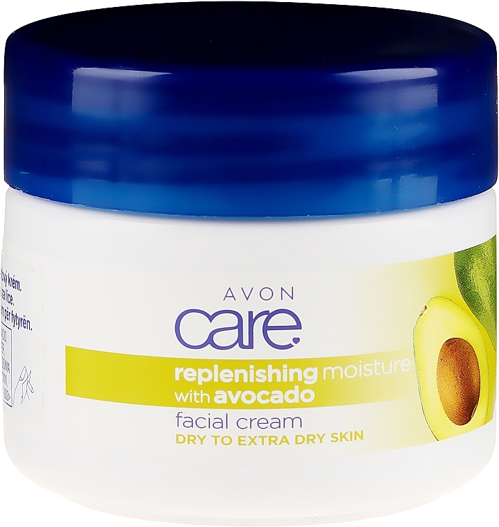 Moisturizing Avocado Oil Face Cream - Avon Care Replenishing Moisturizing Face Cream With Avocado — photo N1