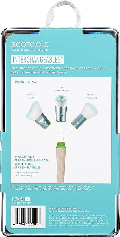 Set - Ecotools Interchangeables Blush + Glow — photo N6