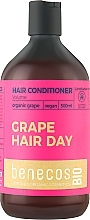 Conditioner - Benecos Volumizing Organic Grape Oil Conditioner — photo N1