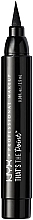 Eyeliner - NYX Professional Makeup That's The Point Eyeliner Put A Wing On It — photo N8