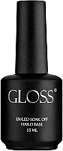 Fragrances, Perfumes, Cosmetics Gel Nail Base - Gloss Company Soak Off Hard Base