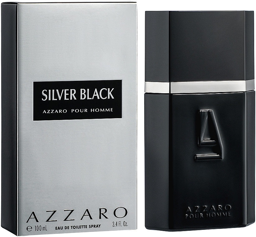 Azzaro Silver Black - Eau de Toilette — photo N2