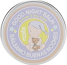 Night Balm for Mother and Child "Lavender and Shea Butter" - Roofa Good Night Balm — photo N1