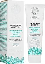 Fragrances, Perfumes, Cosmetics Cleansing Mask for Normal and Combination Skin - Natura Siberica The Northern Collection White Purifying Face Mask