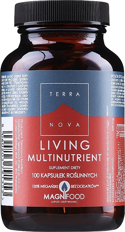 Dietary Supplement - Terranova Living Multinutrient Complex — photo N2