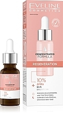 Repairing AHA & BHA Serum - Eveline Concentrated Formula Regenerating Serum With 10% AHA BHA Acid — photo N2