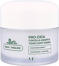 Fragrances, Perfumes, Cosmetics Light Moisturizing Face Cream-Gel - VT Cosmetics Pro Cica Centella Asiatica Tiger Light Cream