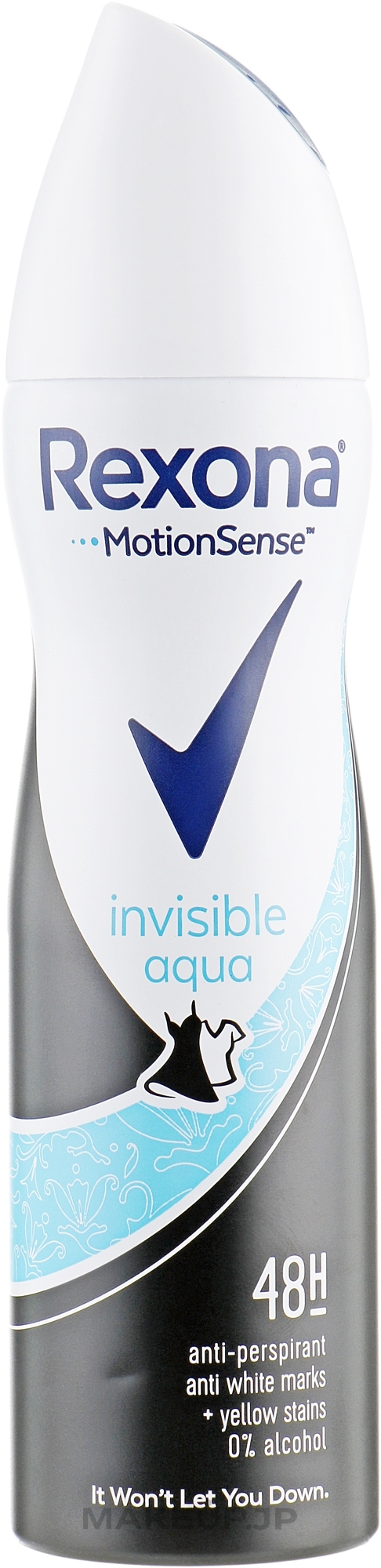 Deodorant Spray "Invisible Aqua" - Rexona Deodorant Spray — photo 150 ml