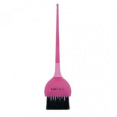 Hair Coloring Brush - Bifull Fuchsia Tinted Brush — photo N1