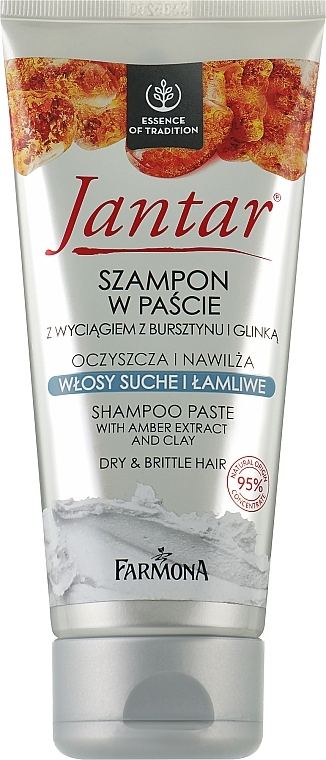 Amber & Clay Shampoo Paste - Farmona Jantar Shampoo — photo N3