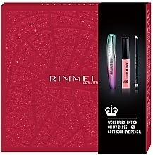 Fragrances, Perfumes, Cosmetics Set - Rimmel Wonder (mascara/11ml + lip/gloss/6.5ml + eye/p/1.2g)