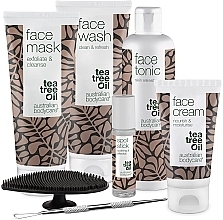 Set, 7 products - Australian Bodycare Clearing Skin Kit 7 Products For Blemished Skin — photo N2