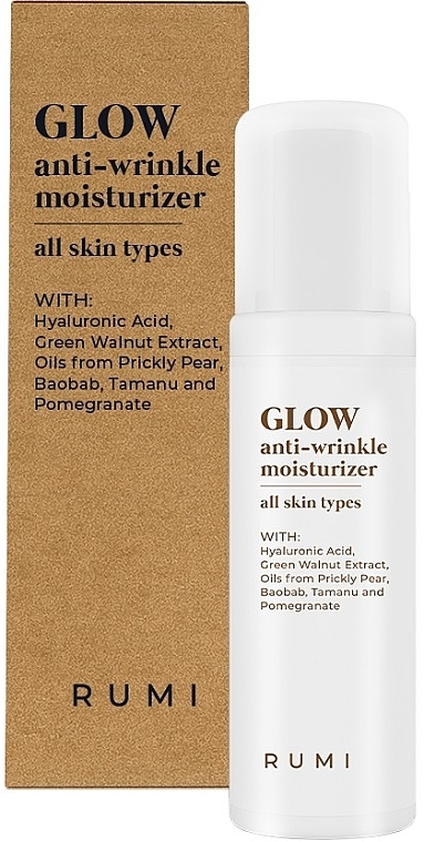 Deep Moisturizing Anti-Wrinkle Day Face Cream - Rumi Glow Anti-Wrinkle Moisturizer — photo N1