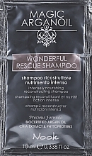 GIFT! Reconstructive Extra-Nourishing Shampoo - Nook Magic Arganoil Wonderful Rescue Shampoo (sample) — photo N1