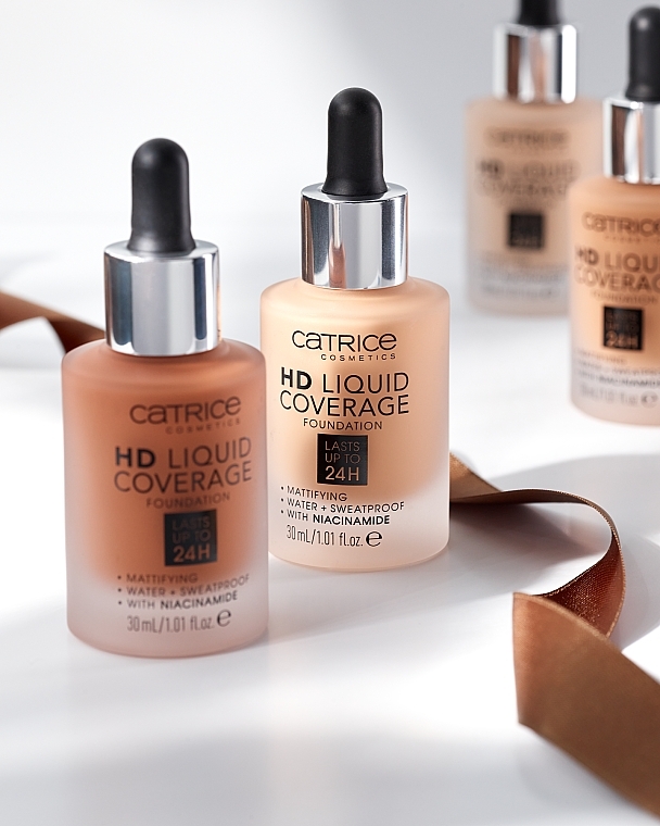 Liquid Foundation - Catrice HD Liquid Coverage Foundation — photo N7