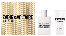 Fragrances, Perfumes, Cosmetics Zadig & Voltaire This Is Her - Set (edp/50/ml + b/lot/50ml)