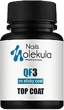 Top Coat - Nails Molekula Top Coat QF3 Gel System & Gel Polish — photo N2