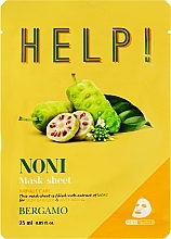 Noni Face Mask - Bergamo HELP! Mask — photo N1