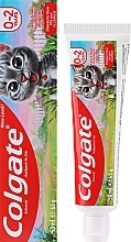 Fragrances, Perfumes, Cosmetics Kids Strawberry Toothpaste, grey cat, 0-2 years - Colgate Strawberry Kids Tooth Paste