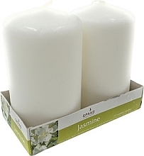 Fragrances, Perfumes, Cosmetics Decorative Candle 'Jasmine' 5.5x9.5 cm - Admit