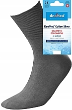 Fragrances, Perfumes, Cosmetics Health Socks with Silver, grey - DeoMed Cotton Silver