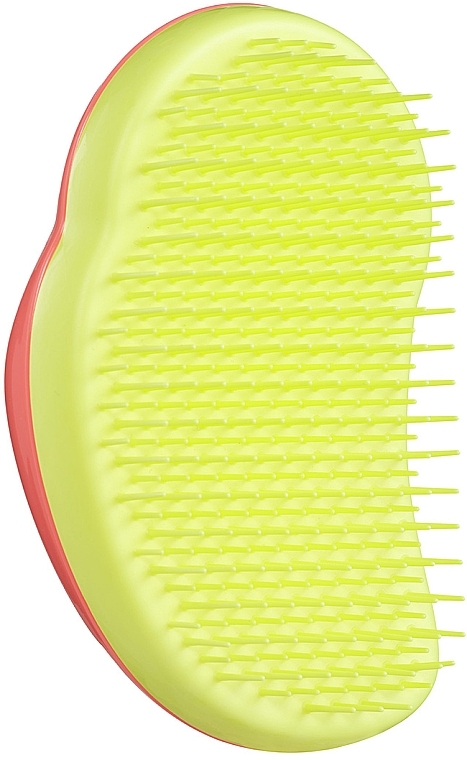 Hair brush - Tangle Teezer The Original Salmon Pink Hyper Yellow — photo N3