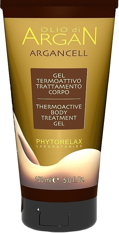 Thermoactive Body Gel - Phytorelax Laboratories Olio di Argan Thermoactive Body Treatment Gel — photo N1