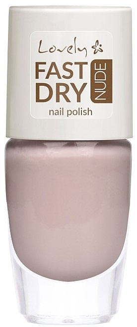 Nail Polish - Lovely Fast Dry Nude Nail Polish — photo N2