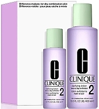 Fragrances, Perfumes, Cosmetics Set - Clinique Clarifying Lotion Duo Set (lot/200ml + lot/400ml)